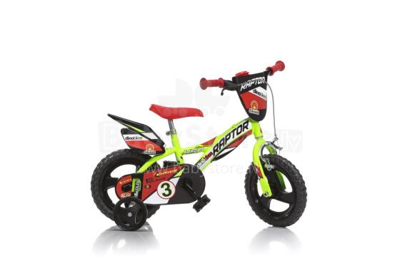 Bērnu velosipēds 12'' ''RAPTOR''