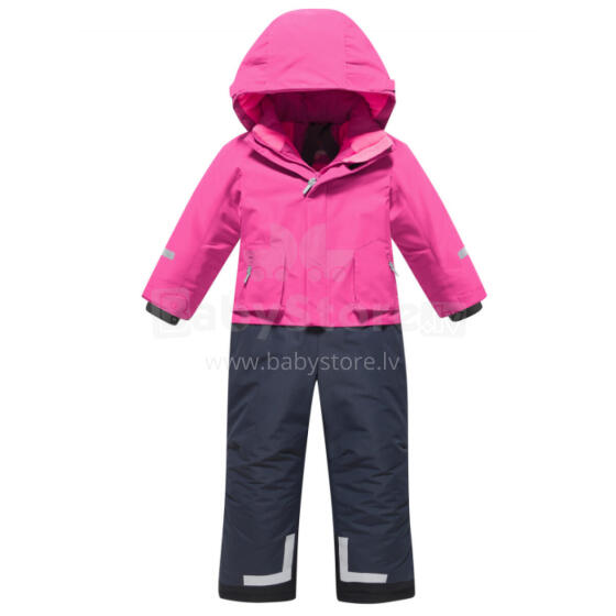 Sky Kids Winter Overall Art.9410 Fuschia Детский зимний термо комбинезон