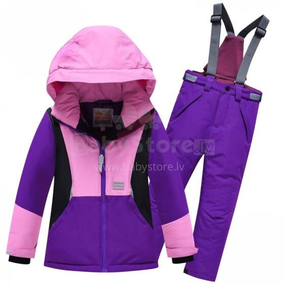 Sky Kids Winter Set Art.9316 Purple Silts ziemas termo komplekts jaka+bikses