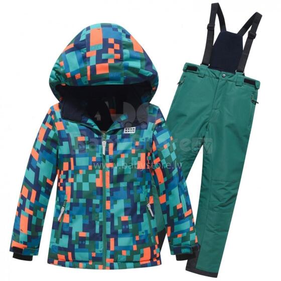 Sky Kids Winter Set Art.9435 Green Silts ziemas termo komplekts jaka+bikses