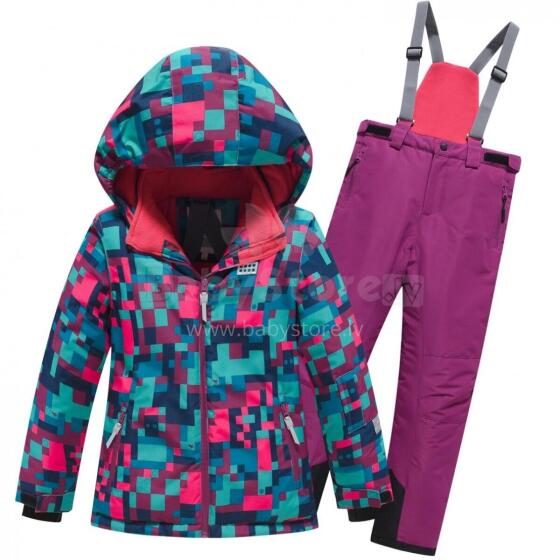 Sky Kids Winter Set Art.9436 Maroon Silts ziemas termo komplekts jaka+bikses