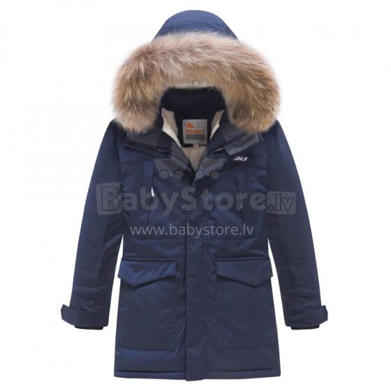 Sky Kids Winter Coat Art.9441 Blue Тёплая зимняя термо куртка