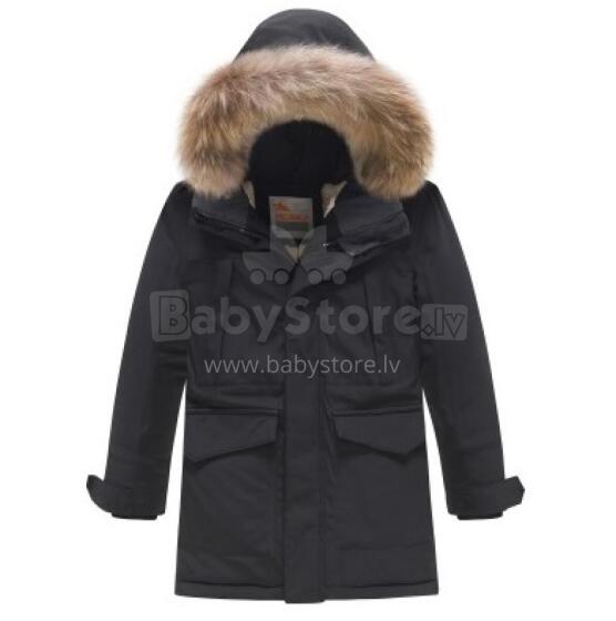 Sky Kids Winter Coat Art.9441 Black Silta ziemas termo jaka