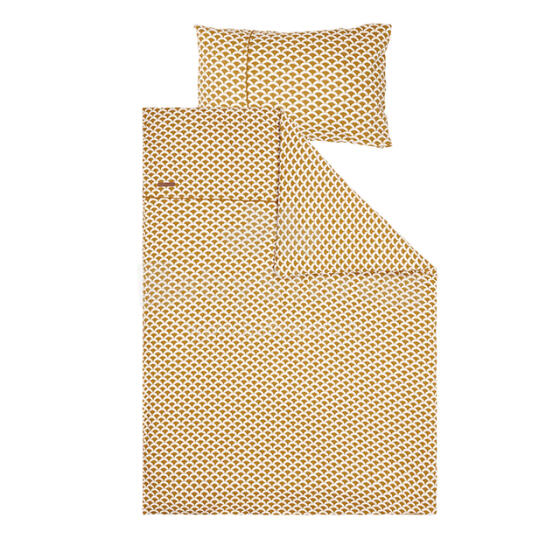 Little Dutch Bedding Set Art.TE10320780 Sunrise Ochre   Kokvilnas gultas veļas komplekts no 2 daļam 100x140