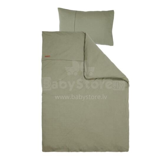 Little Dutch Bedding Set Art.TE10330111 Pure Olive  Хлопковое постельное белье  из 2-х частей 100x140