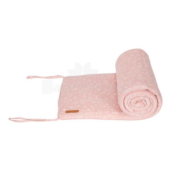 Little Dutch Bumper Art.TE12021050 Flower Pink Бортик-охранка для детской кроватки