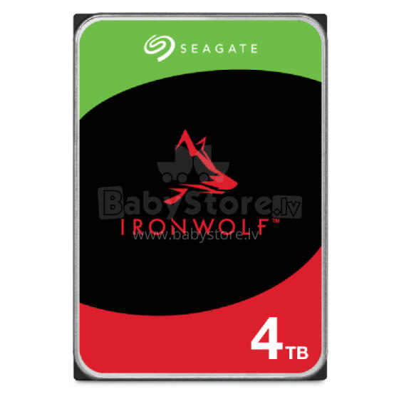 Seagate IronWolf ST4000VN006 3,5 collu 4000 GB Serial ATA III iekšējais cietais disks