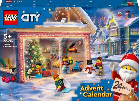 60436 LEGO® City Occasions 2024. gada Adventes kalendārs