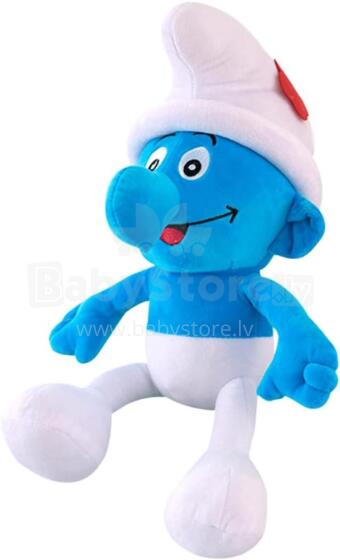 Smurfs Toys  Art.222076 Высококачественная мягкая, плюшевая  игрушка Смурфик,35см
