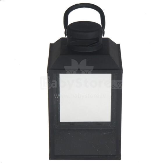 Laterna 4Living Aamu melna 14x13x23.5cm 320296-1