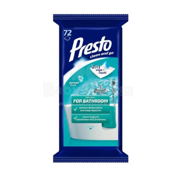 Wet wipes for the bathroom 72 pcs.