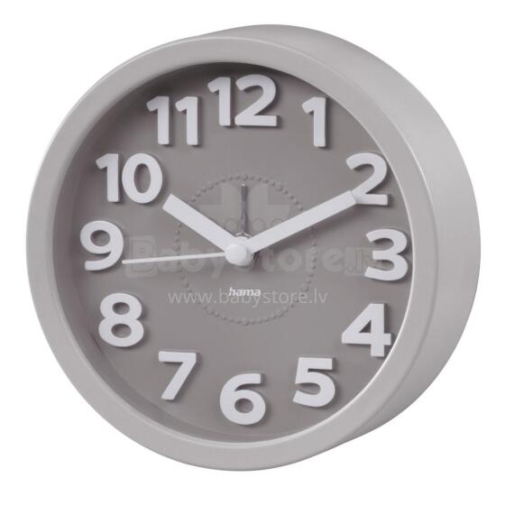 Hama 00186324 Retro Alarm Clock Grey