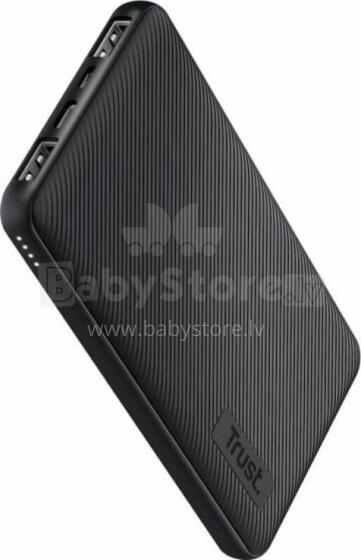 Battery Trust Primo Eco 10000 mAh, melns