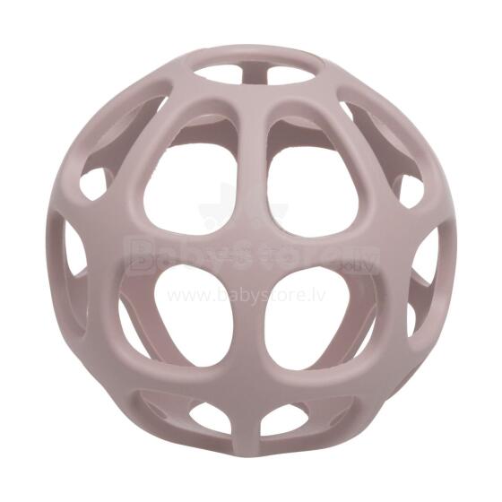 Baby Only Silicone Ball Art.BO-860.862.007.50 Old Pink silikona zobgrauznis bumba, 0+,