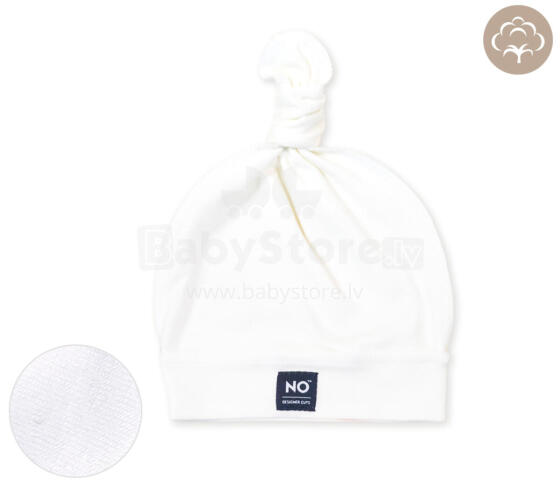 La Bebe™ NO Hat Art.222646 White Шапочка для новорождённых 100% хлопок