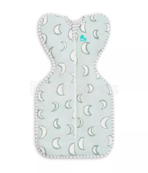 Love To Dream Swaddle Up Bambusa  XS Art.222809 Eclipse   Хлопковая пелёнка-спальный мешок для комфортного сна, пеленания