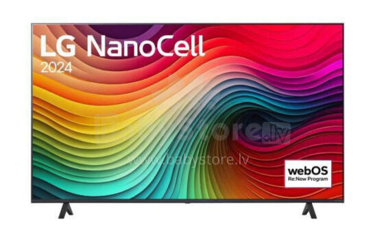 Телевизор LG 43 дюйма 4K/Smart 3840x2160 Беспроводная локальная сеть Bluetooth webOS 43NANO82T3B