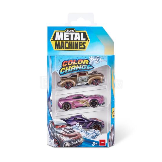METAL MACHINES color changing cars set (3 pcs.), assort., 67101