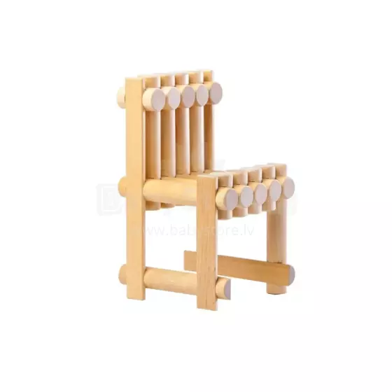 Varis Toys Chair  Art.G-15 Деревянный стульчик,24 дет.