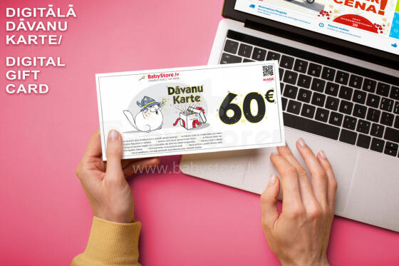 Gift Card Web Art.222932  Elektroniskā dāvanu karte 60 EUR