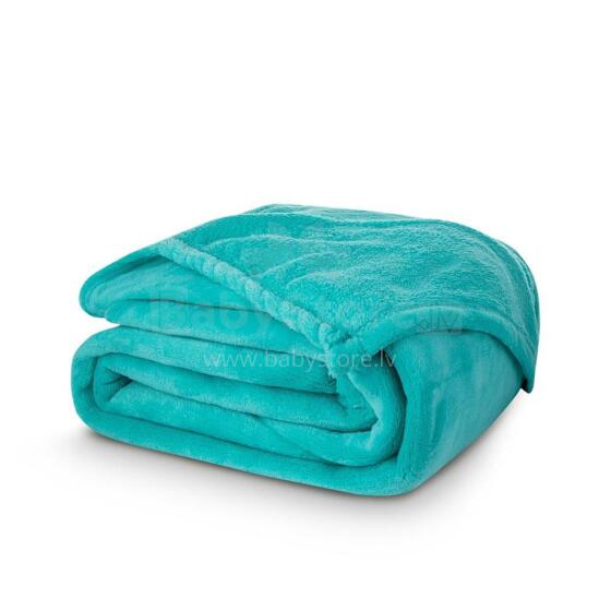 Carbotex Blanket Art.FLEECE201012 Turquoise  Silts pleds/sega 150x200cm
