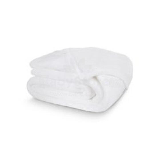 Carbotex Blanket Art.FLEECE201001 White Silts pleds/sega 150x200cm