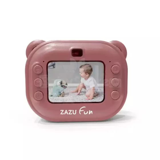 Zazu Fun Instant Print Digital Kids Camera Art.ZA-INSTANTCAMERA-02 Детская цифровая фотокамера  с мгновенной печатью