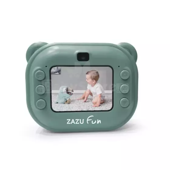 Zazu Fun Instant Print Digital Kids Camera Art.ZA-INSTANTCAMERA-03 Bērnu digitālā kamera ar tūlītēju drukāšanu