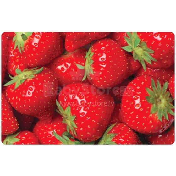 Placemat 43.5x28cm strawberry