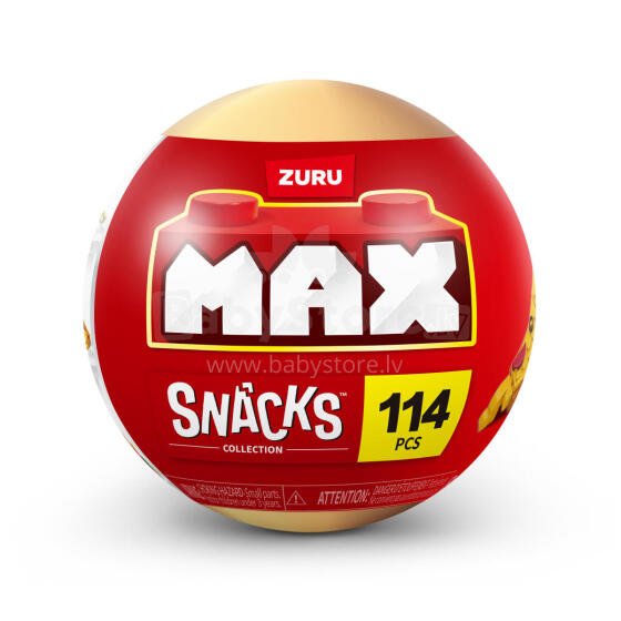 MAX SNACK Bricks set in capsule