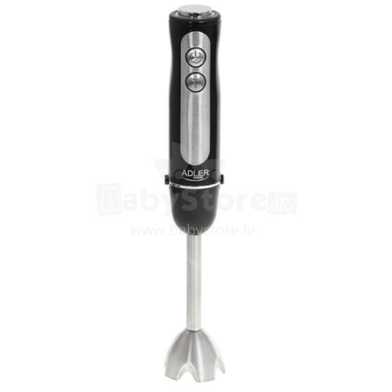 ADLER AD 4625B Rokas blenderis Nerūsējošais tērauds 1500 W Melns