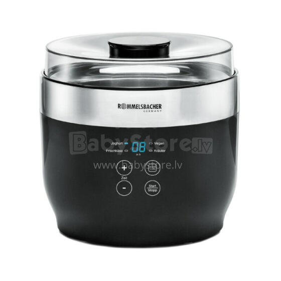 Jogurta gatavotājs Rommelsbacher JG 80 1,2 l Biezpiens, Jogurts 20 W