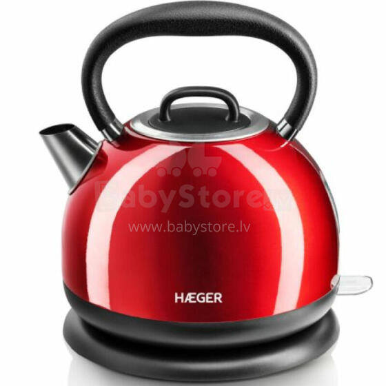 Haeger EK-22R.021A Red Cherry Электрический чайник 1.7л 2200Вт
