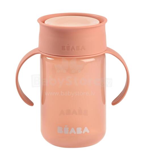 Beaba Learning Cup 360°  Art.223913 Pink  Mācību krūzīte 340 ml