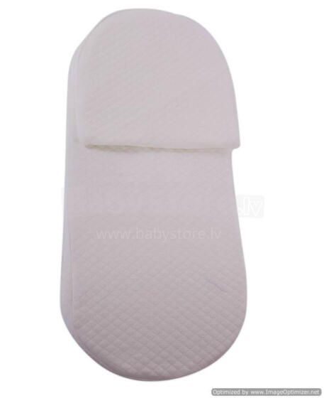 Memory foam carrycot matress with a pillow
