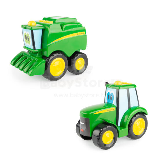 JOHN DEERE vehicle Johnny and Corey Lights & Sounds, assort., 37910A