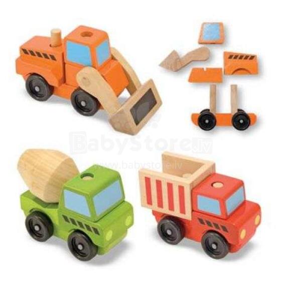 Melissa&Doug Stacking Vehicles Art.13076