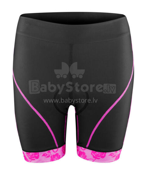 Velo šorti Force Rose Black/Pink M