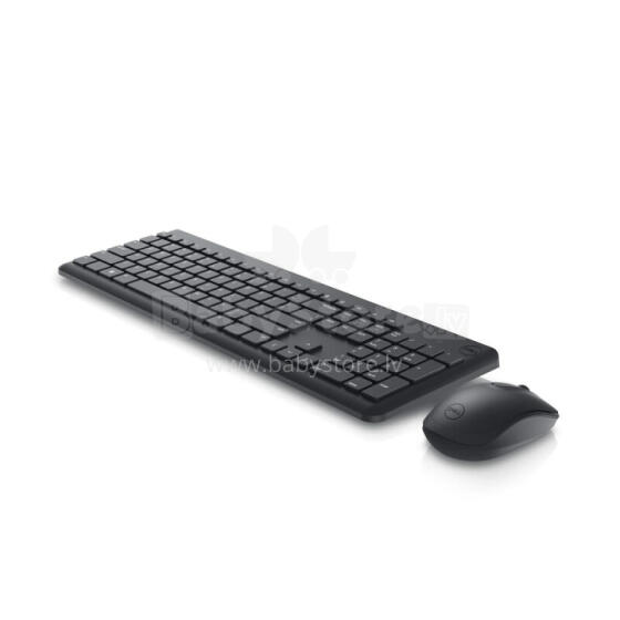 Tastatūra DELL KM3322W Pele iekļauta Bezvadu RF QWERTY US International Black