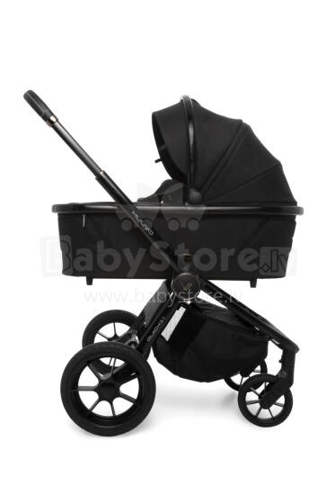 MUUVO Quick SE 2 ratiņi Chromium Black 2in1 SET MQ.SE-2-CHROMIUM-BLACK-2W1