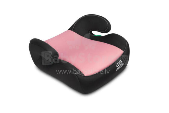 Caretero Leo I-Size Art.225589 Pink Bērnu autosēdeklis/busteris 22-36kg,(125-150)