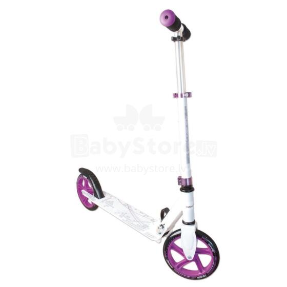 Akcija! Muuwmi Aluminium Scooter skrejritenis 200 mm, balts/violets