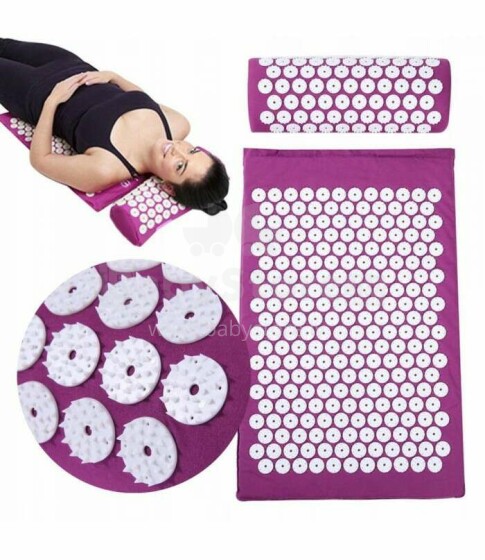 TLC Baby Art.225760 Akupresūros masažo kilimėlis + pagalvė