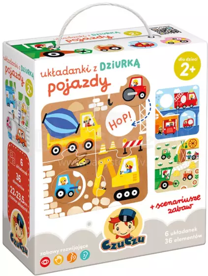 CzuCzu Transport Art.7086042 Pužļu komplekts Transports