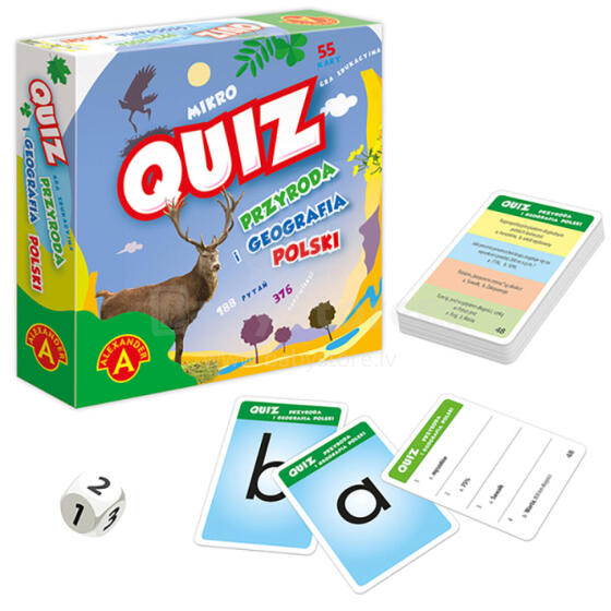GRA QUIZ PRZYRODA I GEOGRAFIA POLSKI