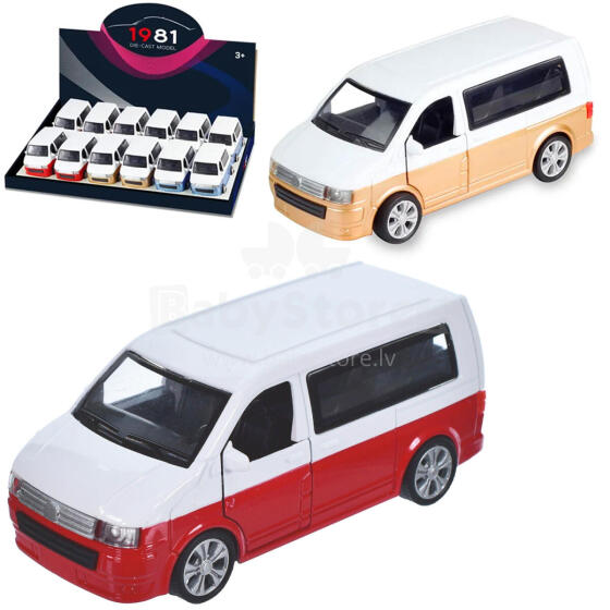 AUTO VAN ŚWIATŁO DŹWIĘK METALOWE