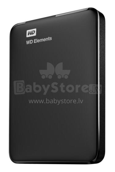 Western Digital WD Elements Портативный внешний жесткий диск 4000 ГБ Черный