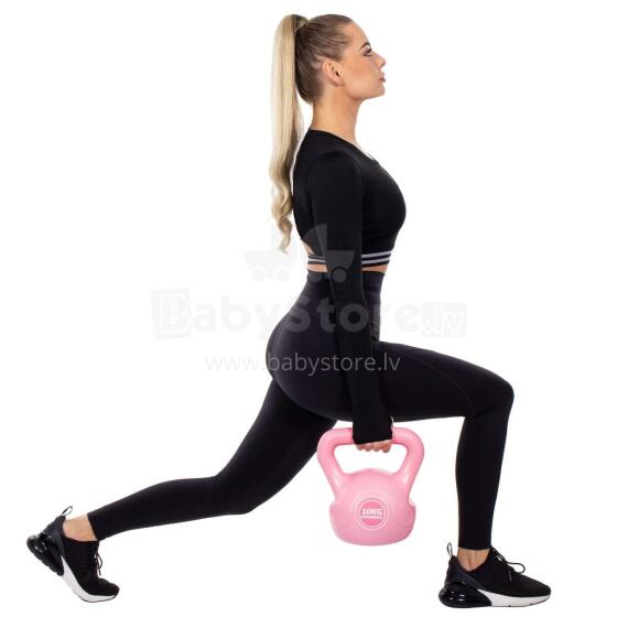 Dumbbell ABS 10kg, Springos FA1061, pink