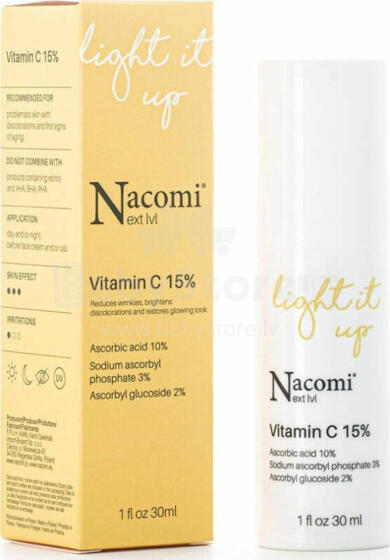 Nacomi Nacomi Next Level Сыворотка с витамином C 15%
