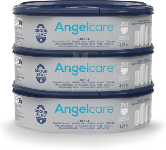 Angelcare Cassettes for Angelcare Art.226549 Универсальные кассеты, 3 шт./180 мешочков